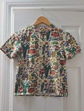 Nooworks Graphic Mock Neck